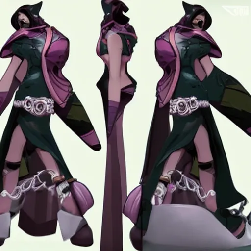 Image similar to league of legends high - fashion character designed by kanye west