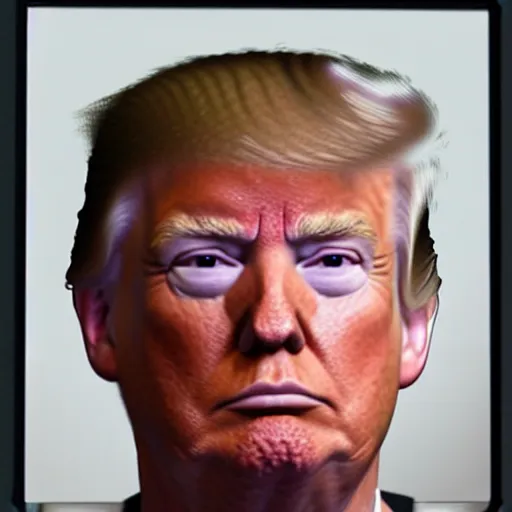 Prompt: Donald Trump mugshot