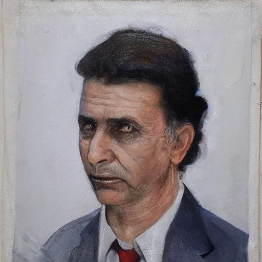 Image similar to ramiz dayı, realistic, portrait