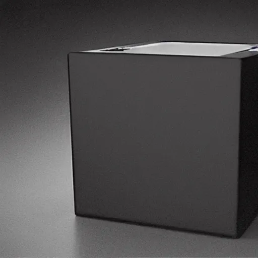 Image similar to black cube cult