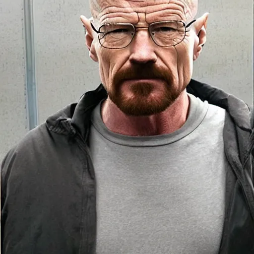 Image similar to walter white as gigachad