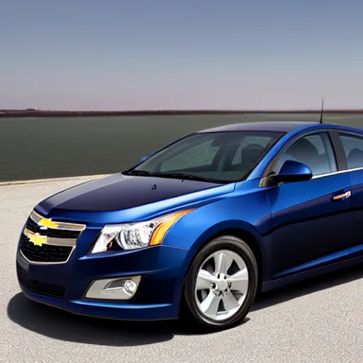 Prompt: dark blue 2 0 1 2 chevy cruze