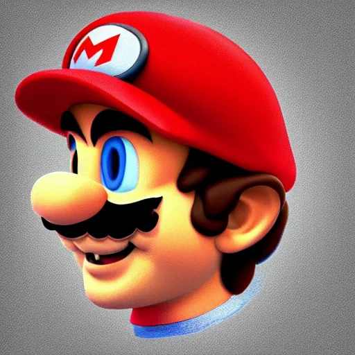 Prompt: “ headshot of peter dinklage as mario from super mario bros. ”