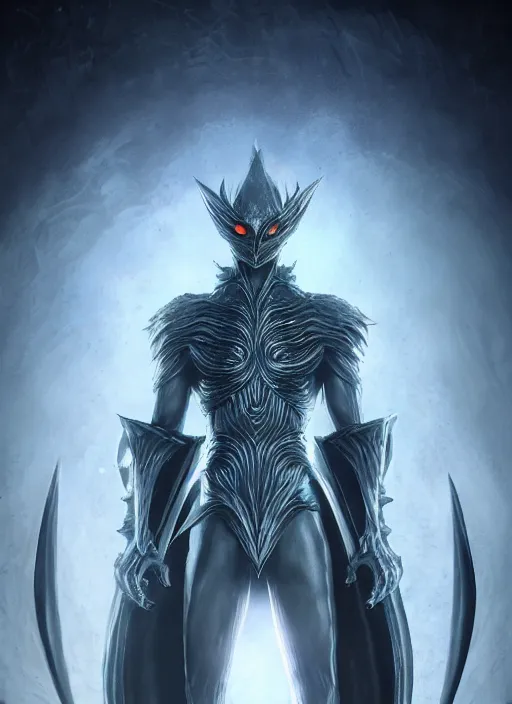 Prompt: femto from berserk, ultra detailed fantasy, elden ring, realistic, dnd character portrait, full body, dnd, rpg, lotr game design fanart by concept art, behance hd, artstation, deviantart, global illumination radiating a glowing aura global illumination ray tracing hdr render in unreal engine 5