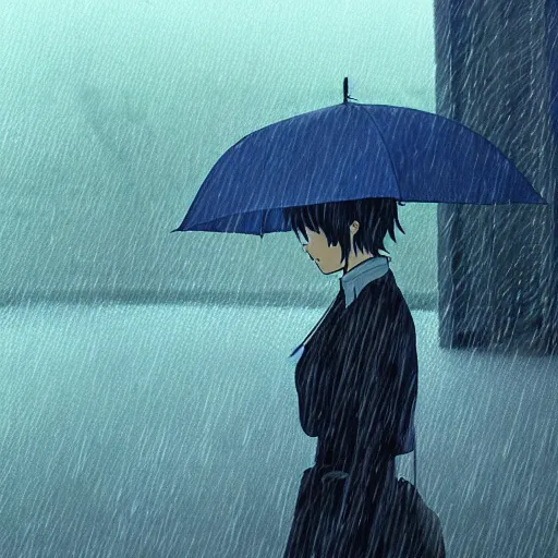 Image similar to rain, pattern, highly detailed, makoto shinkai