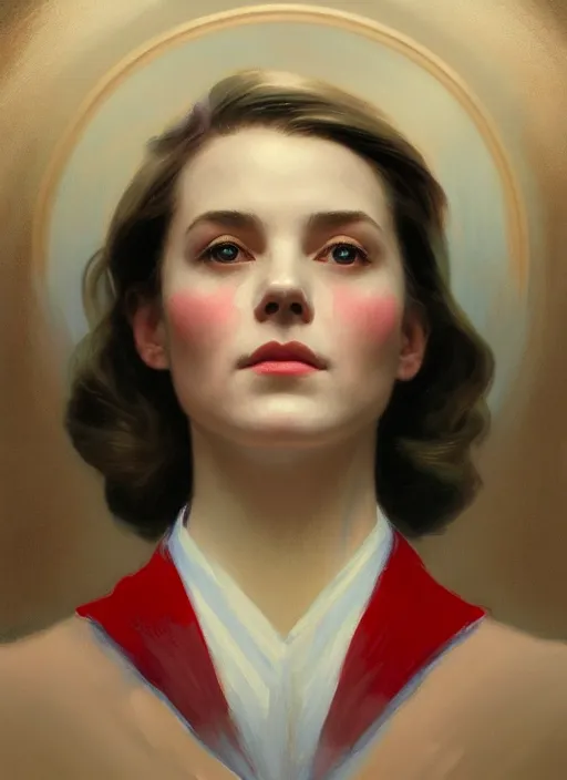 Prompt: symmetry!! portrait of a pretty young united states president, 1 9 4 2, 2 0 th century, patriotic, elegant, highly detailed, digital painting, 8 k, concept art, smooth, sharp focus, illustration, ethereal, misty, octane render, by ruan jia and greg rutkowski and alphonse mucha