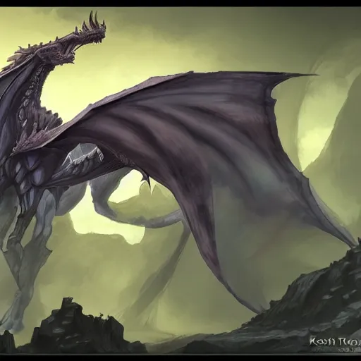 Image similar to thunder dragon colossus, character concept in the style of keith thompson, magic the gathering art