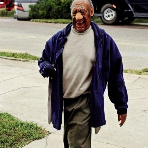 Image similar to bill cosby escaping from prison