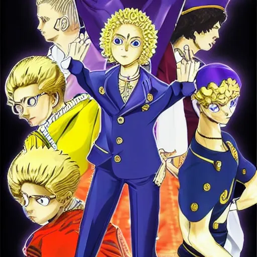 Image similar to giorno giovanna