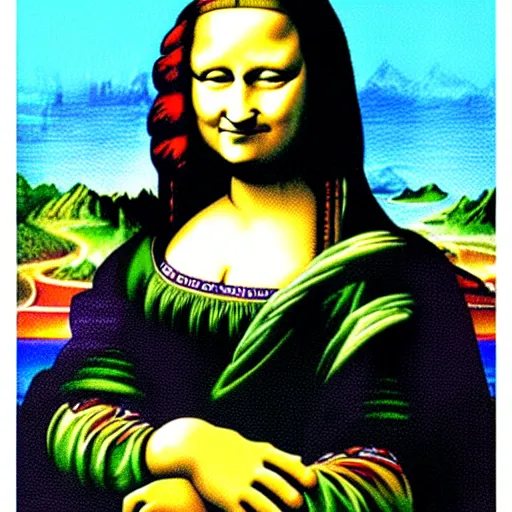 Prompt: Monalisa painted by Akira Toriyama