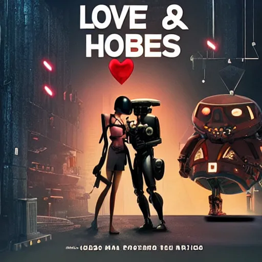 Image similar to love, death and robots