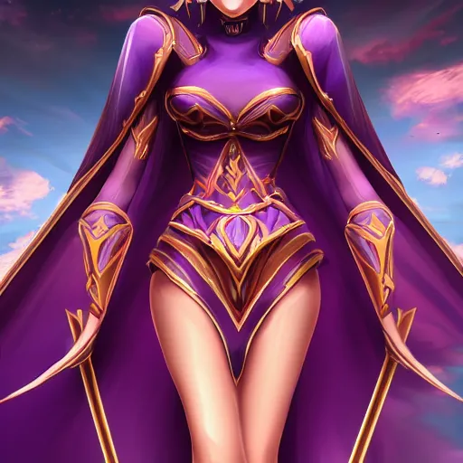 Image similar to beautiful dark magician girl, full body, mystical, ultra detailed, 4k