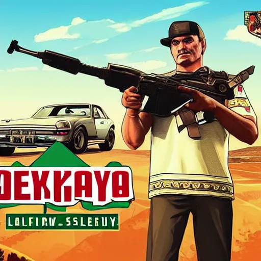 Image similar to belarus gta 5 loading screen poster