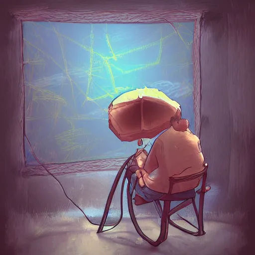 Image similar to nostalgia inducing digital painting