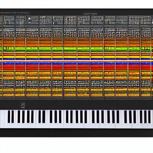 Prompt: digital grids and glowing stones with embedded LEDs. amber glowing screens and 9-track tape machines. jacob's ladder crackling.