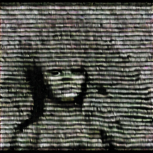 Image similar to vhs static overlay of angel apparition, vhs, 1 9 9 0, highly realistic, highly detailed, vhs noise static, black and white, vhs glitch