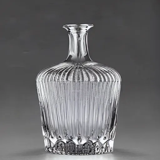 Image similar to a decanter by rene lalique