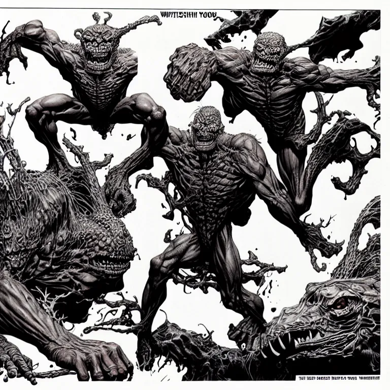 Image similar to advertising campaign by bernie wrightson