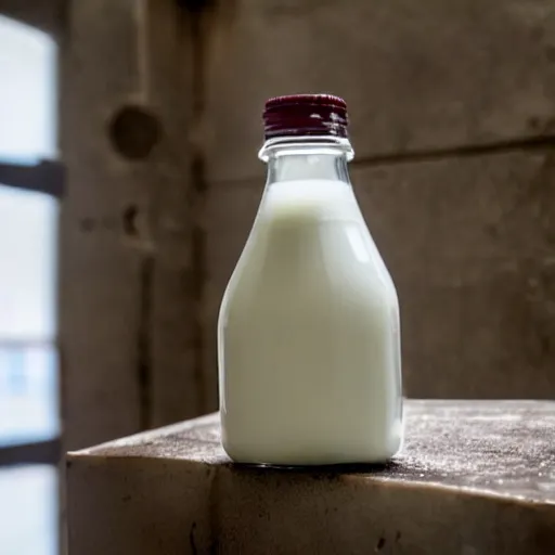 Image similar to bottle of milk inside a jail cell