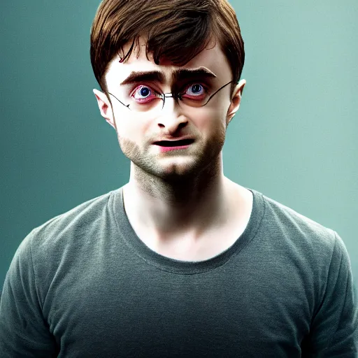 Image similar to hybrid of daniel radcliffe and a radish, film still, 8 k, trending on artstation