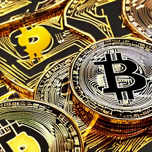 Prompt: bitcoin frenzy