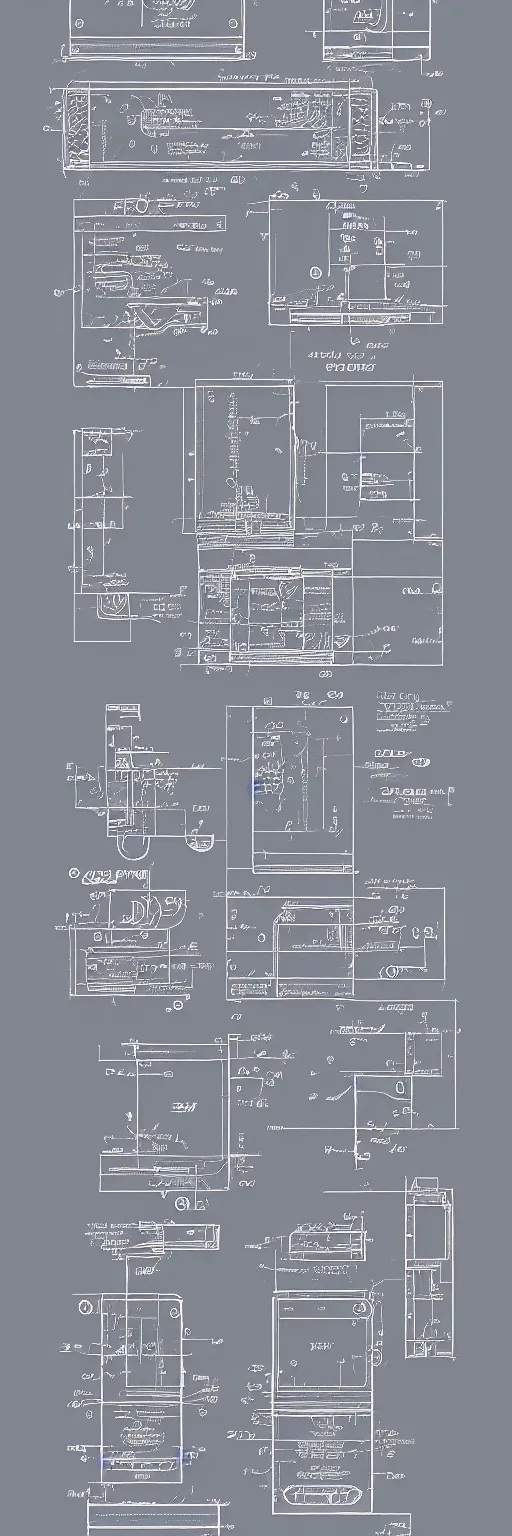 Image similar to iphone 13 diargam, patent, blueprint, detailed