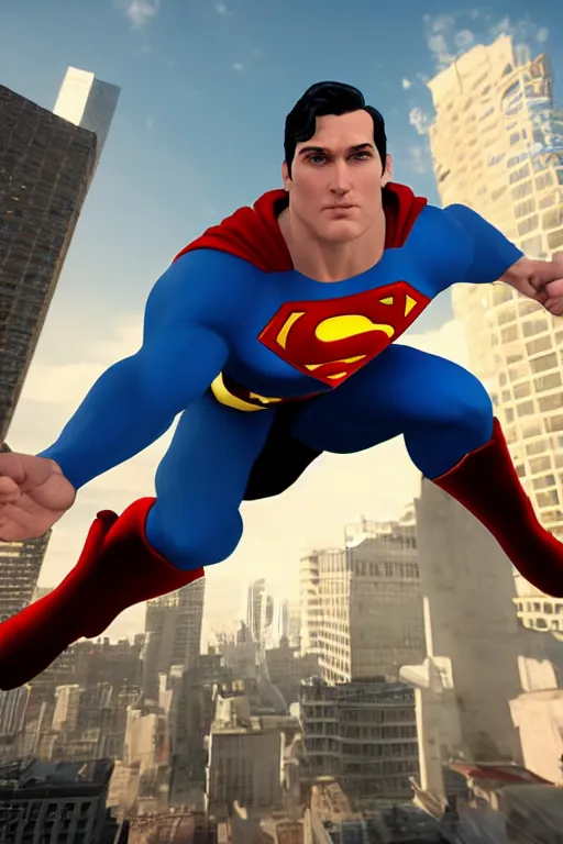 Prompt: superman fights the Protector of the boys, realistic, high definition, many details, dramatic scene, detailed and realistic hands, symmetrical face, realistic eyes, art of unreal engine 5