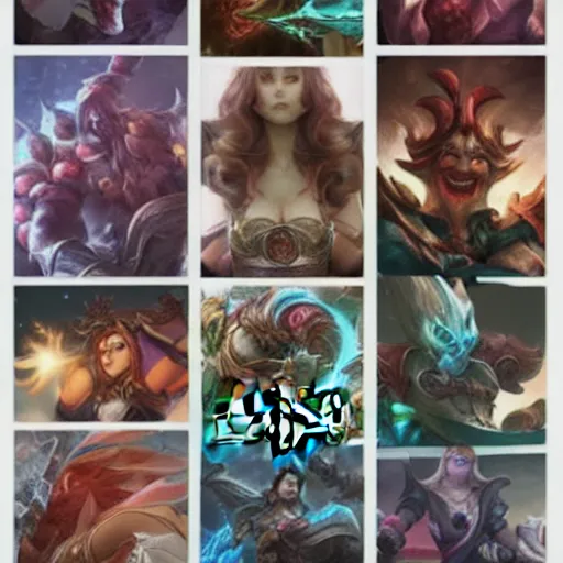 Image similar to Trending on ArtStation, League of Legends