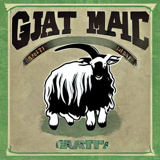 Metal Goat - Heavy Metal For Men Women Musician Funny Saying Goat Coffee Mug  by Mercoat UG Haftungsbeschraenkt - Pixels