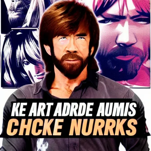 Image similar to Anime Chuck Norris