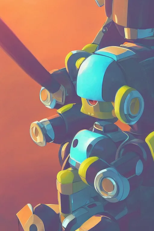 Image similar to metabots medabots medarotto medarot robot minimalist comics helmet mask neon cybereye, behance hd by jesper ejsing, by rhads, makoto shinkai and lois van baarle, ilya kuvshinov, rossdraws global illumination ray tracing hdr radiating a glowing aura