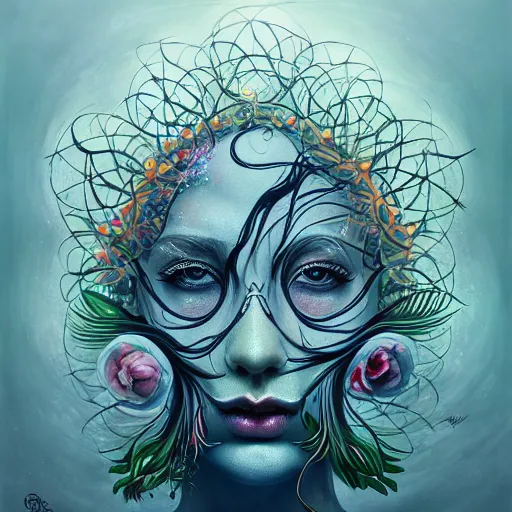 Image similar to the perfect expression of subconscious connects to the purified consciousness by rik oostenbroek, masterpiece, ultra detailed concept art, self - taught, wisdom, exclusive 8 k hd resolution