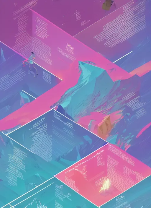 Image similar to axonometric isometric infographic on climate change by makoto shinkai, ilya kuvshinov, lois van baarle, rossdraws, basquiat | maximalism, in the style of hearthstone, trending on artstation | complimentary color scheme