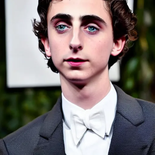 Prompt: timothee chalamet with big heavy dark beard