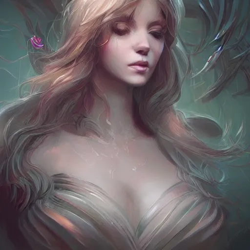 Image similar to creature, cute ,gorgeous, amazing, elegant, intricate, highly detailed, digital painting, artstation, concept art, sharp focus, illustration, art by Ross tran