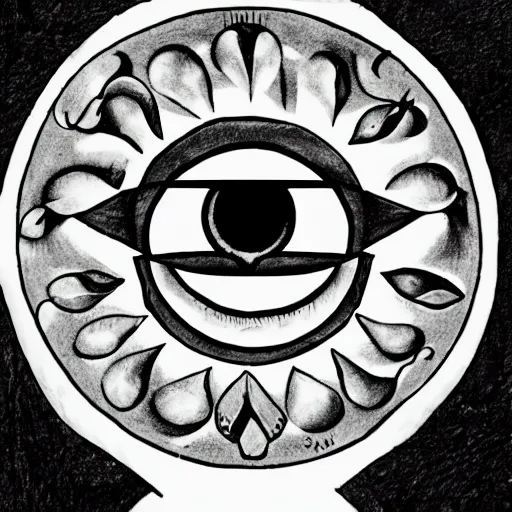 Image similar to lemon with 3rd eye, eye in forehead, 3rd eye