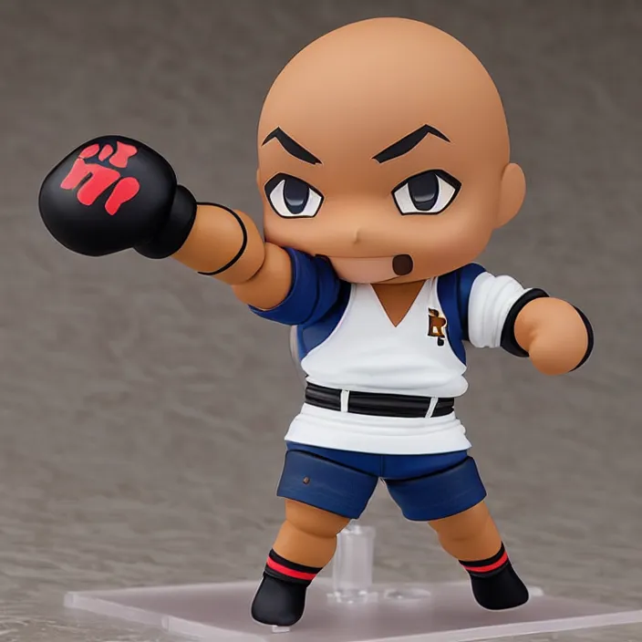 Image similar to mike tyson, an anime nendoroid of mike tyson, figurine, detailed product photo