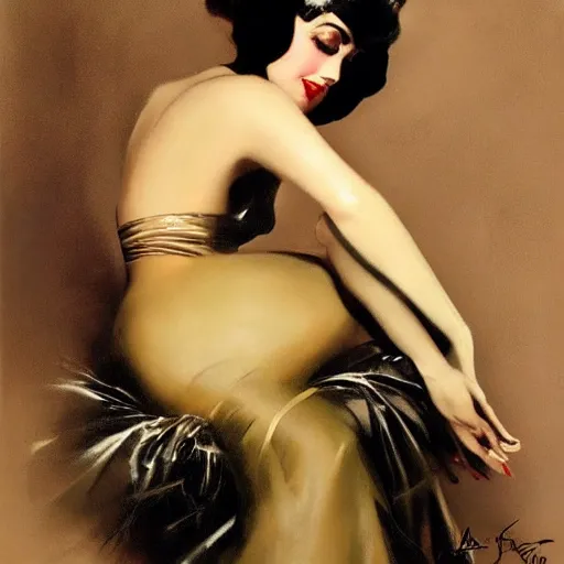 Prompt: by rolf armstrong