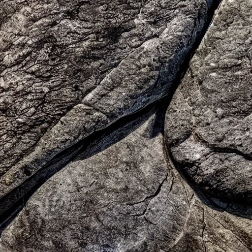 Image similar to A field photo of an igneous rock; photorealistic, ultra high detail, 8k