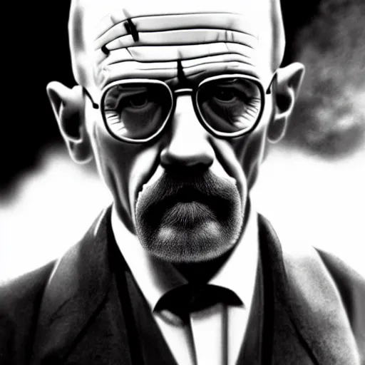 Image similar to Heisenburg mad and balding