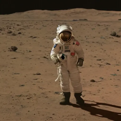 Prompt: A Woody Allen comedy on the first man on Mars