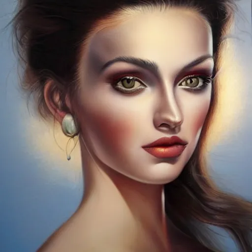 Prompt: bde, immaculate airbrush painting, exquisite detail, studio lighting,