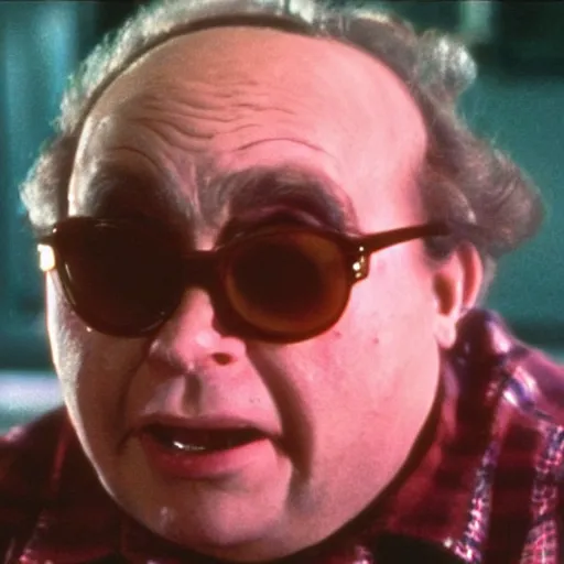 Prompt: a screenshot of Frank Reynolds appearing in Nightmare on Elm St (1973)