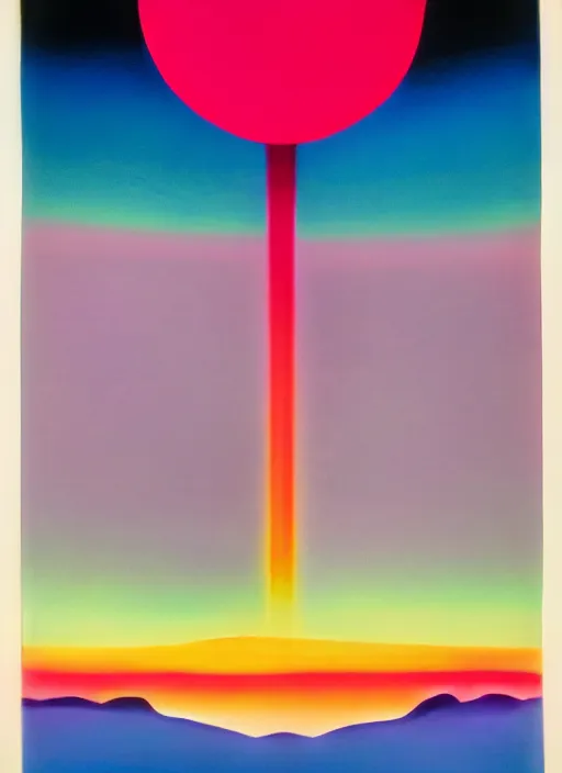 Image similar to fuji by shusei nagaoka, kaws, david rudnick, airbrush on canvas, pastell colours, cell shaded, 8 k