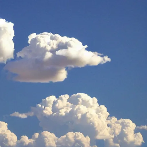 Image similar to clouds shaped like virgin mary