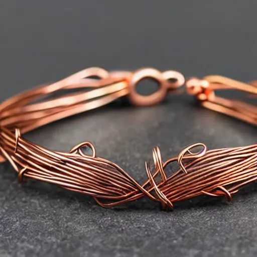 Naomi's Designs: Handmade Wire Jewelry: Copper wire wrapped 
