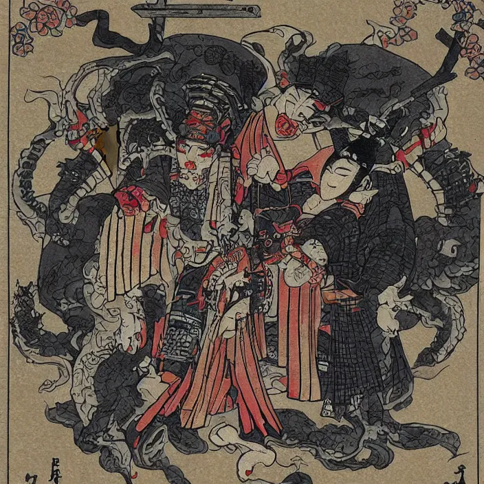 Image similar to Samurai necrobiosis