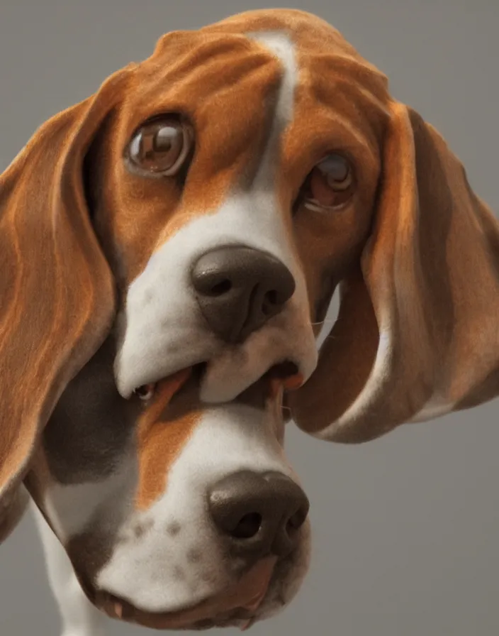 Prompt: a beagle, intricate artwork by artstation. octane render, cinematic, hyper realism, 8k, depth of field.