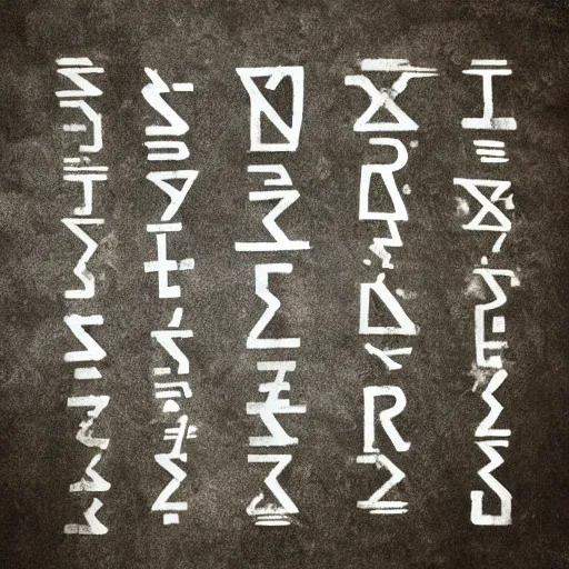 Image similar to ancient runes