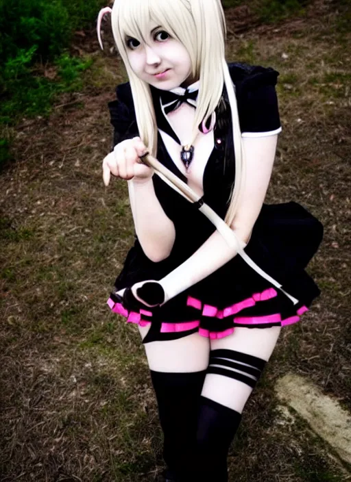 Image similar to misa amane, cosplay